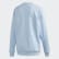 Trefoil Crew sweatshirt Clear Sky / White FM3289 Trefoil Crew sweatshirt Clear Sky / White FM3289