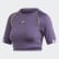 Cropped T-Shirt Tech Purple FM2436 Cropped T-Shirt Tech Purple FM2436
