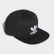 Trefoil Snap-Back Cap Black BK7324 Trefoil Snap-Back Cap Black BK7324