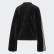 Mikina Flared Sleeve Velour Black ED4752 Mikina Flared Sleeve Velour Black ED4752