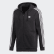 Sweat-shirt à capuche 3-Stripes Black DV1551 Sweat-shirt à capuche 3-Stripes Black DV1551