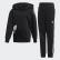 Conjunto com Capuz Big Trefoil Black / White FM5630 Conjunto com Capuz Big Trefoil Black / White FM5630