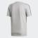 Camiseta 3 Rayas Essentials Medium Grey Heather / Black DU0442 Camiseta 3 Rayas Essentials Medium Grey Heather / Black DU0442