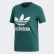 T-shirt Trefoil Noble Green ED7496 T-shirt Trefoil Noble Green ED7496