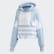 Hoodie Cropped Large Logo Clear Sky / White FS1312 Hoodie Cropped Large Logo Clear Sky / White FS1312