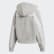 Casaco com Capuz 3-Stripes Must Haves Medium Grey Heather / White EB3823 Casaco com Capuz 3-Stripes Must Haves Medium Grey Heather / White EB3823