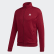 Chaqueta Trefoil Essentials Collegiate Burgundy GE5139 Chaqueta Trefoil Essentials Collegiate Burgundy GE5139