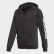 Essentials Linear Kapuzenjacke Black / White DV0353 Essentials Linear Kapuzenjacke Black / White DV0353