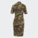 Allover Print Tişört Elbise Hemp / Earth Green / Base Green / Cargo Brown EC0753 Allover Print Tişört Elbise Hemp / Earth Green / Base Green / Cargo Brown EC0753