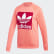 Trefoil Crew Sweatshirt Flash Red ED7548 Trefoil Crew Sweatshirt Flash Red ED7548