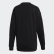 Blusa Moletom Trefoil Crew Black / White FM3272 Blusa Moletom Trefoil Crew Black / White FM3272