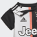 Kit Principal da Juventus para Bebé Black / White DW5465 Kit Principal da Juventus para Bebé Black / White DW5465