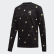 Mikina Must Haves Graphic Crew Black FL4028 Mikina Must Haves Graphic Crew Black FL4028
