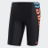 adidas Wording Swim Jammers Black / App Solar Red / Shock Cyan FJ4728 adidas Wording Swim Jammers Black / App Solar Red / Shock Cyan FJ4728
