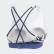 Sujetador de bikini Don't Rest Graphic White / Black / Tech Indigo FJ5042 Sujetador de bikini Don't Rest Graphic White / Black / Tech Indigo FJ5042