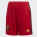 Belgium Home Shorts Collegiate Red FS3818 Belgium Home Shorts Collegiate Red FS3818