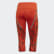 Legíny Run 3/4 Rust Red-Smc / Grey Five FI8533 Legíny Run 3/4 Rust Red-Smc / Grey Five FI8533