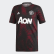 Manchester United Home Pre-Match Jersey Black / Real Red DP2285 Manchester United Home Pre-Match Jersey Black / Real Red DP2285