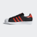 Tênis Superstar Core Black / Bold Orange / Cloud White B41994 Tênis Superstar Core Black / Bold Orange / Cloud White B41994