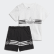 Conjunto Shorts Camiseta Outline White ED8663 Conjunto Shorts Camiseta Outline White ED8663