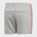 Essentials 3-Stripes Shorts Medium Grey Heather / Real Pink EH6166 Essentials 3-Stripes Shorts Medium Grey Heather / Real Pink EH6166