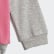 French Terry joggingdragt Semi Solar Pink / Medium Grey Heather / White DV1288 French Terry joggingdragt Semi Solar Pink / Medium Grey Heather / White DV1288