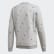 Mikina Must Haves Graphic Crew Medium Grey Heather / White / Black FL4025 Mikina Must Haves Graphic Crew Medium Grey Heather / White / Black FL4025