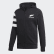 Casaco com Capuz All Blacks Black / White DN5980 Casaco com Capuz All Blacks Black / White DN5980
