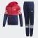 Tuta con cappuccio Core Pink / Tech Indigo / White FM6415 Tuta con cappuccio Core Pink / Tech Indigo / White FM6415