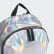 Mochila Metalizada Silver Metallic / Iridescent FL9631 Mochila Metalizada Silver Metallic / Iridescent FL9631