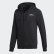 Essentials Linear French Terry Hoodie Black / White DQ3103 Essentials Linear French Terry Hoodie Black / White DQ3103