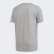 Camiseta 3 bandas Medium Grey Heather FM3769 Camiseta 3 bandas Medium Grey Heather FM3769