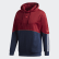 Camisola com Capuz Outline Collegiate Burgundy FM3880 Camisola com Capuz Outline Collegiate Burgundy FM3880