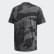 Camiseta Camuflagem Trefoil Multicolor / Carbon ED6954 Camiseta Camuflagem Trefoil Multicolor / Carbon ED6954