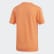 T-shirt Trefoil Semi Coral / White FM3295 T-shirt Trefoil Semi Coral / White FM3295