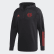 New York Red Bulls 3-Stripes Travel Jacket Black / Red FI1440 New York Red Bulls 3-Stripes Travel Jacket Black / Red FI1440