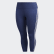 Believe This 3-Stripes 7/8 Tights (Plus Size) Tech Indigo / White FL2193 Believe This 3-Stripes 7/8 Tights (Plus Size) Tech Indigo / White FL2193