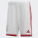 Calções Principais do Ajax Amsterdam White / Bold Red / Black EI7379 Calções Principais do Ajax Amsterdam White / Bold Red / Black EI7379