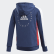 adidas Athletics Club Kapuzenjacke Tech Indigo / White FM4810 adidas Athletics Club Kapuzenjacke Tech Indigo / White FM4810