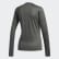 Camiseta Climalite 3-Stripes Cinder / Cinder / Black CV3848 Camiseta Climalite 3-Stripes Cinder / Cinder / Black CV3848