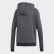 Chaqueta con Capucha Performance Black Heather CD9620 Chaqueta con Capucha Performance Black Heather CD9620