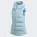 HELIONIC Down Hooded Vest Ash Grey DX0773 HELIONIC Down Hooded Vest Ash Grey DX0773
