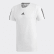 Camiseta Três Listras Must Have White / Black DQ1453 Camiseta Três Listras Must Have White / Black DQ1453