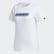Camiseta Estampada Boxed Logo White / Tech Indigo FM6147 Camiseta Estampada Boxed Logo White / Tech Indigo FM6147