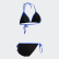 Bikini Solid Beach Black / Hi-Res Blue CV4653 Bikini Solid Beach Black / Hi-Res Blue CV4653