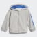 Conjunto Linear Hooded Medium Grey Heather / Blue / White DJ1582 Conjunto Linear Hooded Medium Grey Heather / Blue / White DJ1582