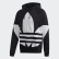 Big Trefoil Hoodie Black FM9908 Big Trefoil Hoodie Black FM9908
