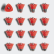 adipower Replacement Studs Red / Silver BQ0701 adipower Replacement Studs Red / Silver BQ0701
