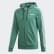 Chaqueta con capucha Essentials 3 bandas Colleg. Green Mel. FM6090 Chaqueta con capucha Essentials 3 bandas Colleg. Green Mel. FM6090