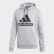 Mikina s kapucňou Must Haves Badge of Sport Medium Grey Heather / Black DT9947 Mikina s kapucňou Must Haves Badge of Sport Medium Grey Heather / Black DT9947